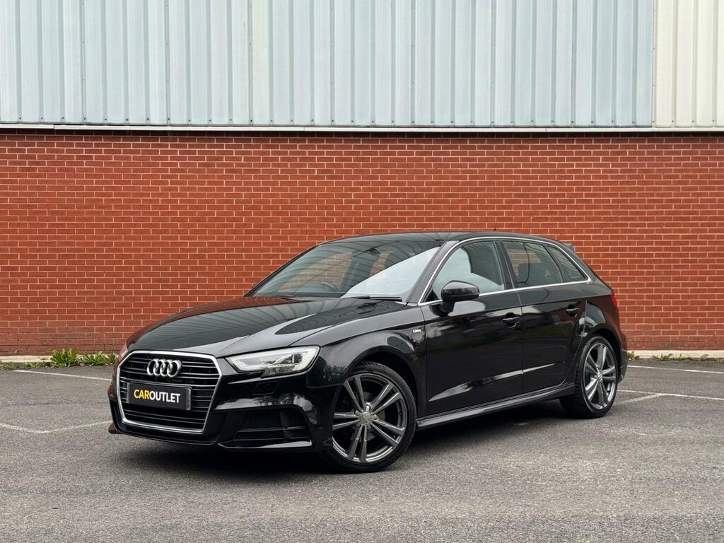 Audi A3 1.4 Tfsi Cod S Line Sportback Euro 6 Ss Black #5