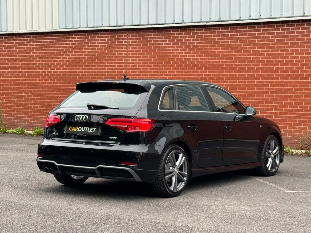 Audi A3 1.4 Tfsi Cod S Line Sportback Euro 6 Ss Black #2