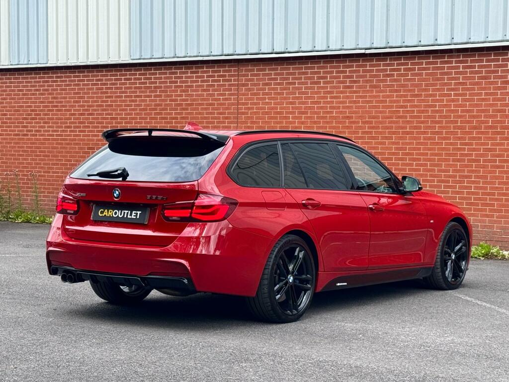 BMW 3 Series 3.0 335D M Sport Shadow Edition Touring Xdriv Red #2
