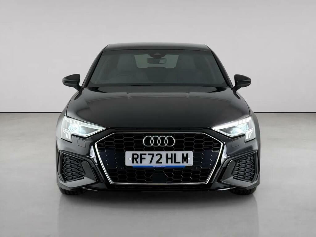 Audi A3 2.0 Tdi 35 S Line Sportback S Tronic Euro 6 Ss RF72HLM Black #5