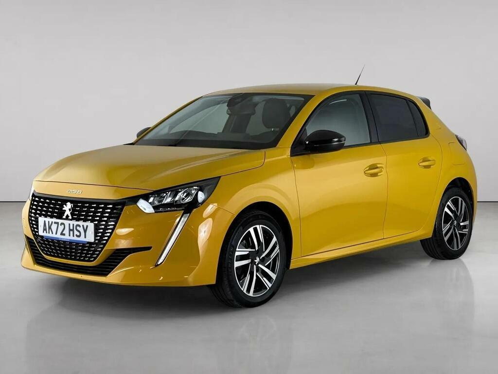 Peugeot 208 1.2 Puretech Allure Premium Eat Euro 6 Ss AK72HSY Yellow #2