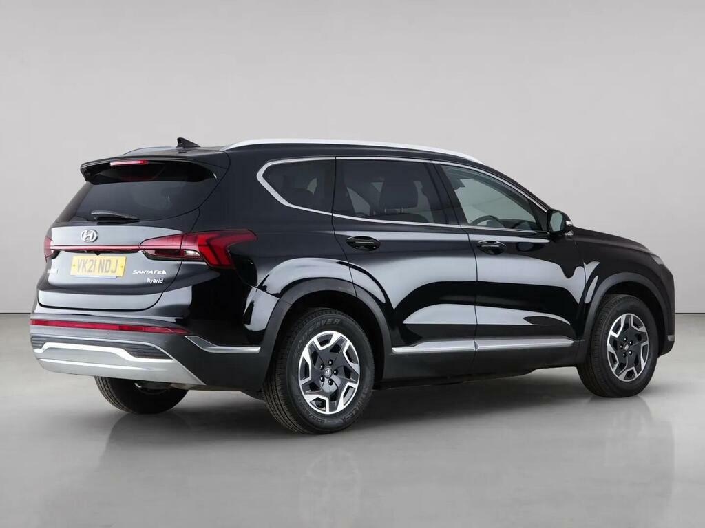 Hyundai Santa Fe 1.6 H T-gdi Premium Euro 6 Ss VK21NDJ Black #6