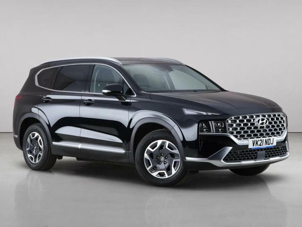 Hyundai Santa Fe 1.6 H T-gdi Premium Euro 6 Ss VK21NDJ Black