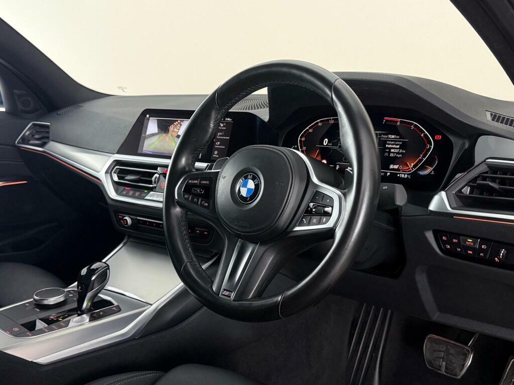 BMW 3 Series 2.0 330I M Sport Euro 6 Ss YC69MLV Blue #3