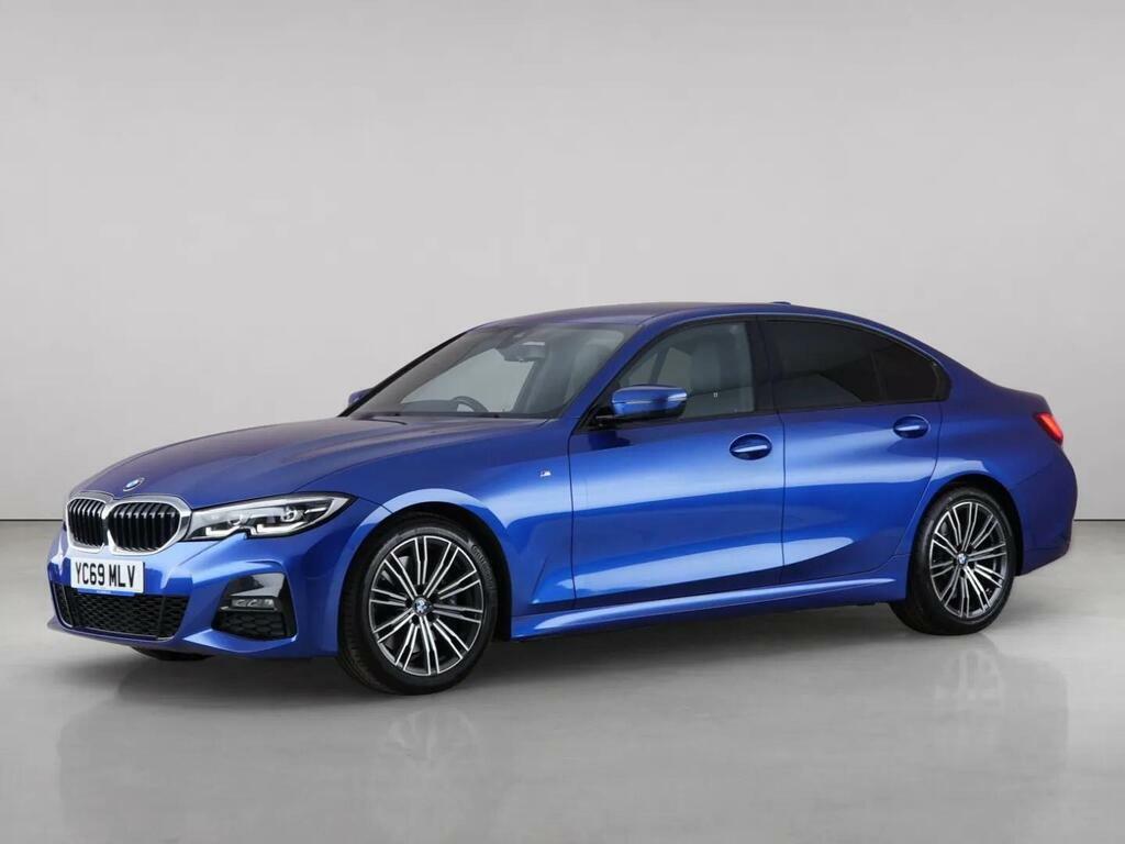 BMW 3 Series 2.0 330I M Sport Euro 6 Ss YC69MLV Blue #2