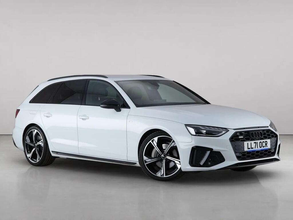 Audi A4 Avant 2.0 Tdi 40 Black Edition S Tronic Quattro Euro 6 White