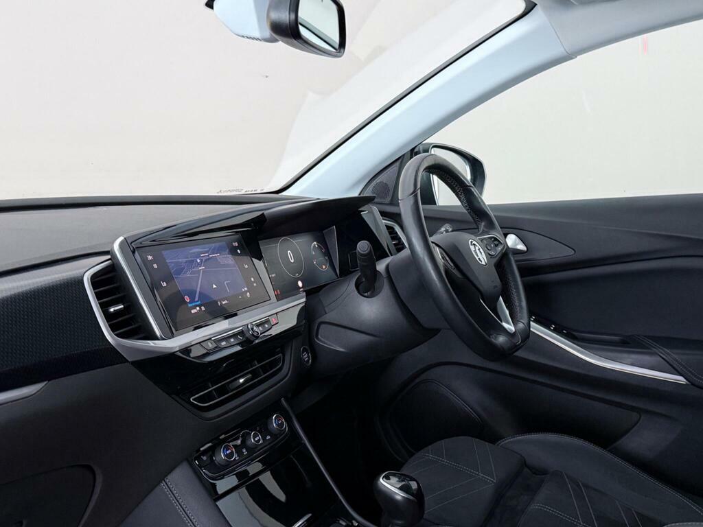 Vauxhall Grandland 1.2 Turbo Ultimate Euro 6 Ss LV22WWX Black #4