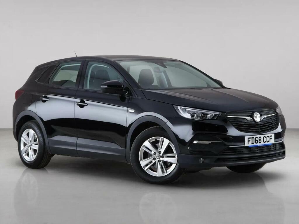 Vauxhall Grandland X 1.2 Turbo Se Euro 6 Ss FD68CCF Black