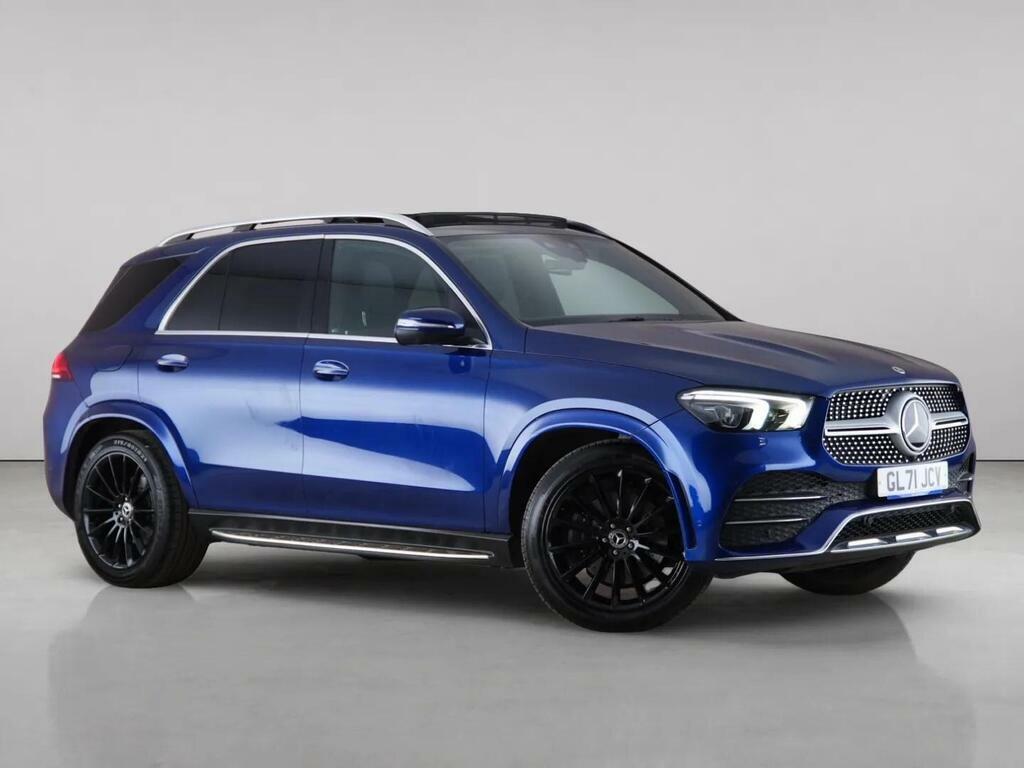 Mercedes-Benz GLE Class 2.0 Gle300d Amg Line Premium Plus G-tronic 4Mati Blue