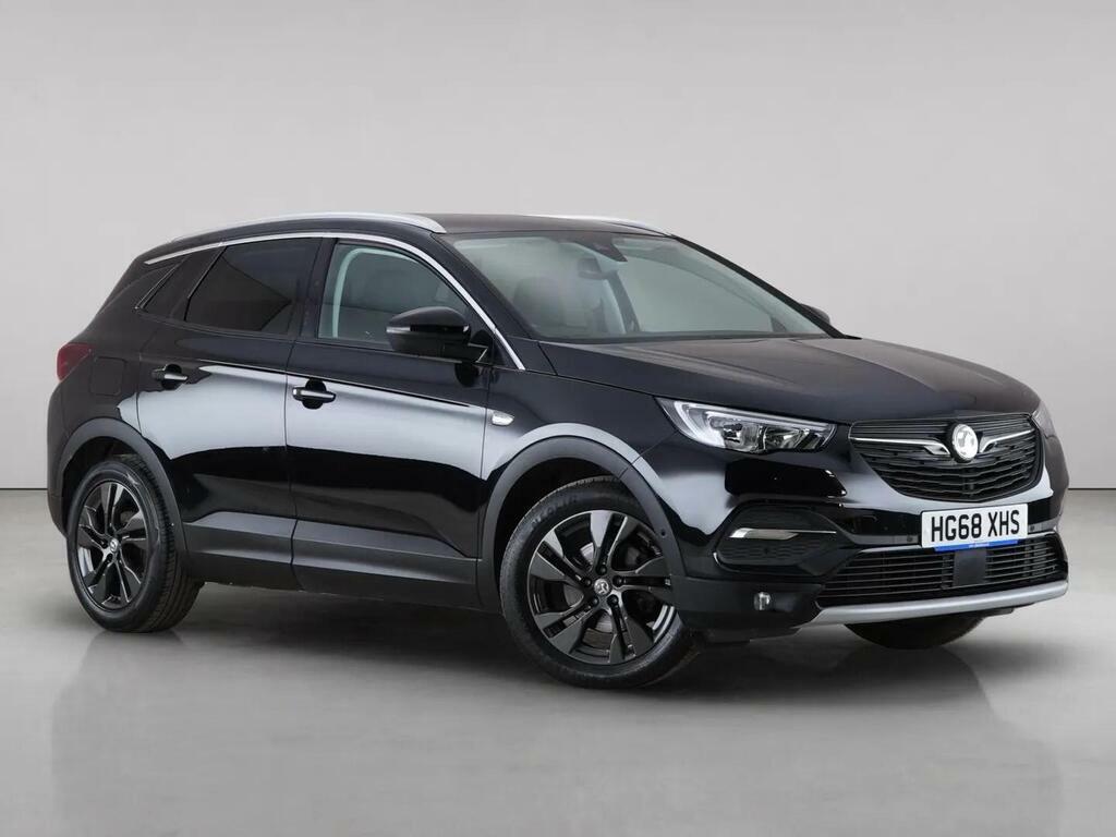 Vauxhall Grandland X 1.2 Turbo Sport Nav Euro 6 Ss Black