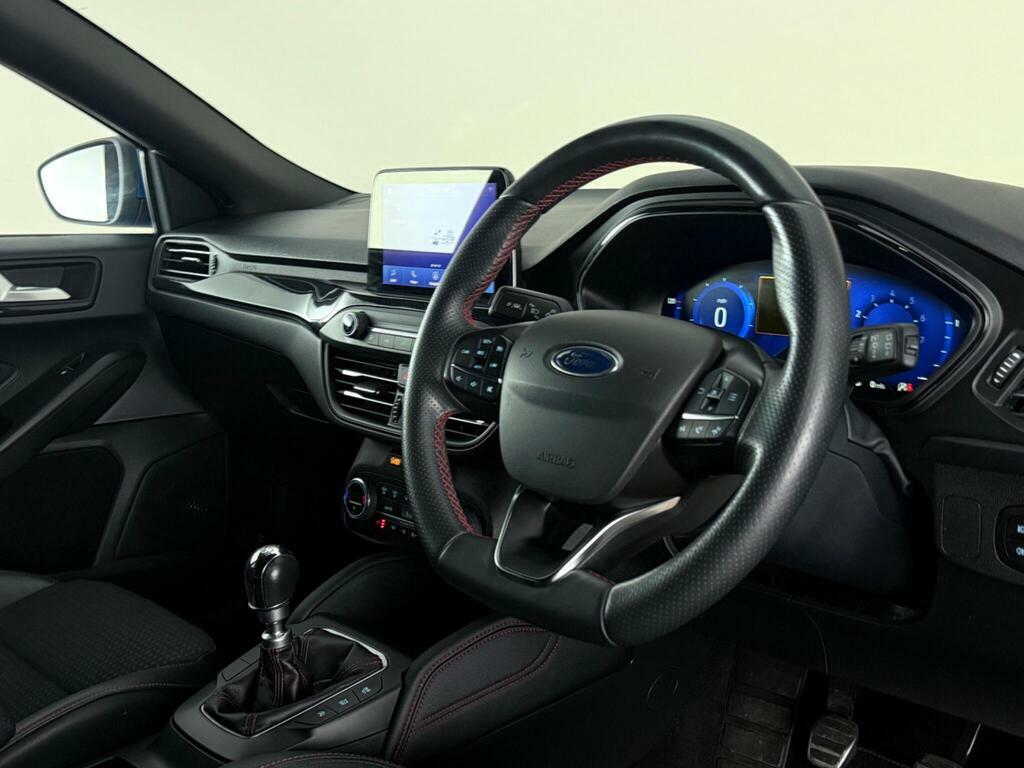 Ford Focus 1.0T Ecoboost Mhev St-line X Edition Euro 6 Ss YP21SYV Blue #3