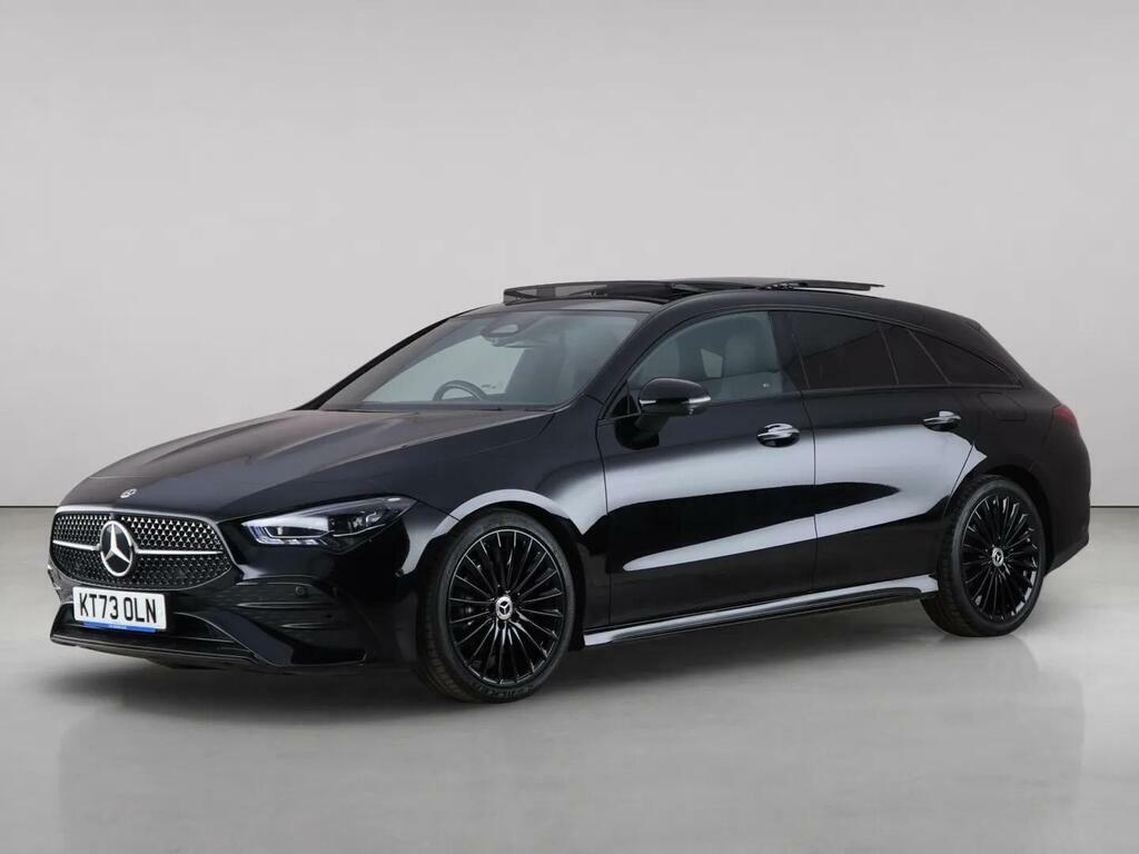 Mercedes-Benz CLA Class 1.3 Cla180h Mhev Amg Line Premium Plus Shooting KT73OLN Black #2