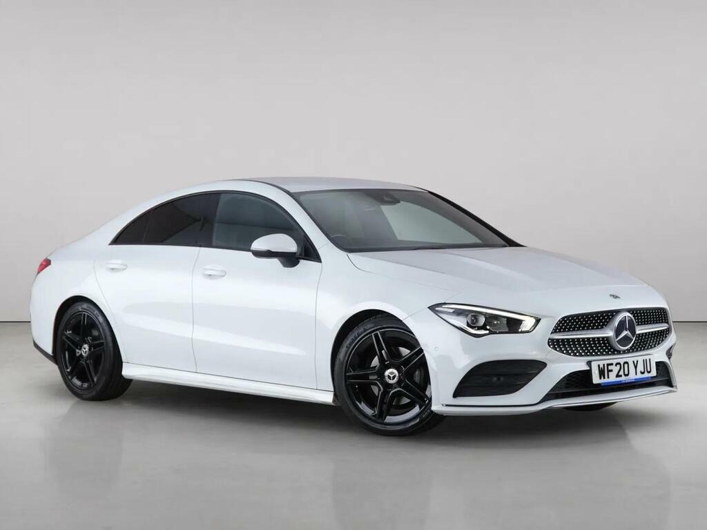 Mercedes-Benz CLA Class 1.3 Cla180 Amg Line Coupe 7G-dct Euro 6 Ss White