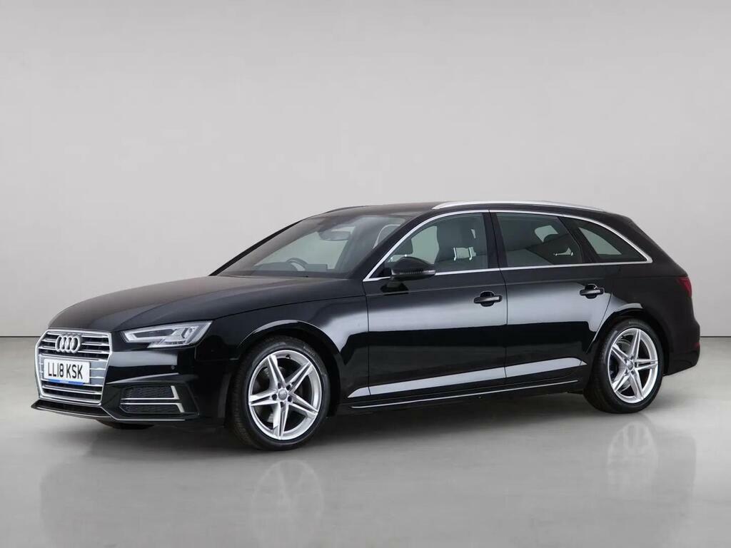 Audi A4 Avant 1.4 Tfsi S Line S Tronic Euro 6 Ss Black #2