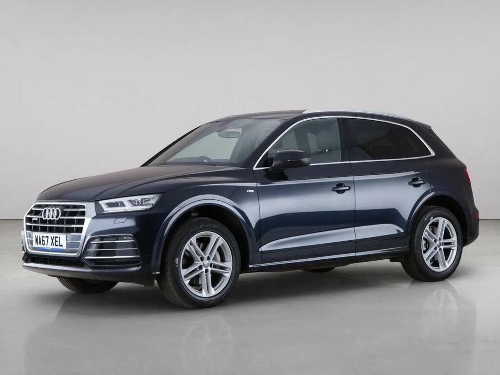 Audi Q5 2.0 Tdi S Line S Tronic Quattro Euro 6 Ss Blue #2