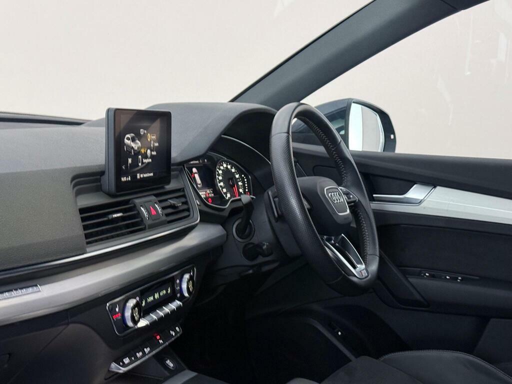 Audi Q5 2.0 Tdi S Line S Tronic Quattro Euro 6 Ss Blue #4