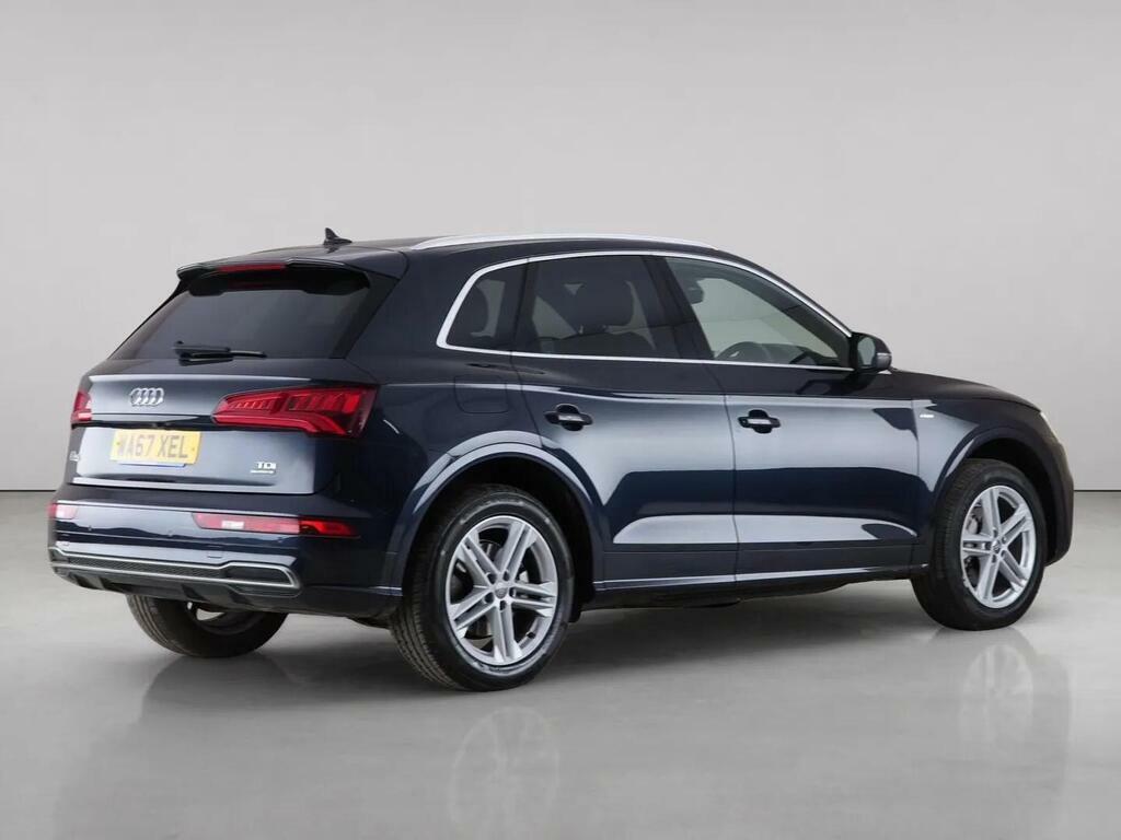 Audi Q5 2.0 Tdi S Line S Tronic Quattro Euro 6 Ss Blue #6