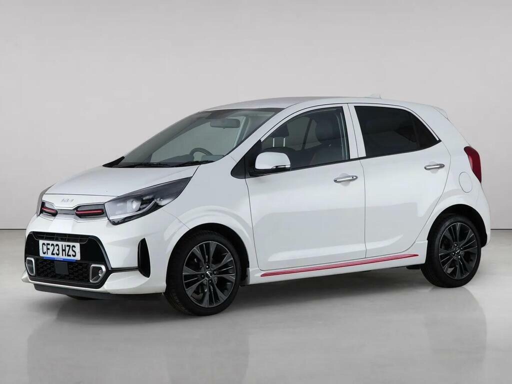 Kia Picanto 1.0 T-gdi Gt-line S Euro 6 Ss CF23HZS White #2
