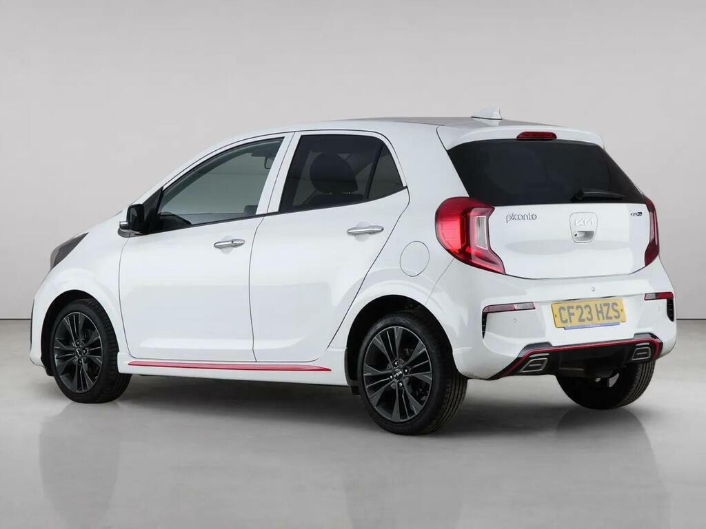 Kia Picanto 1.0 T-gdi Gt-line S Euro 6 Ss CF23HZS White #6