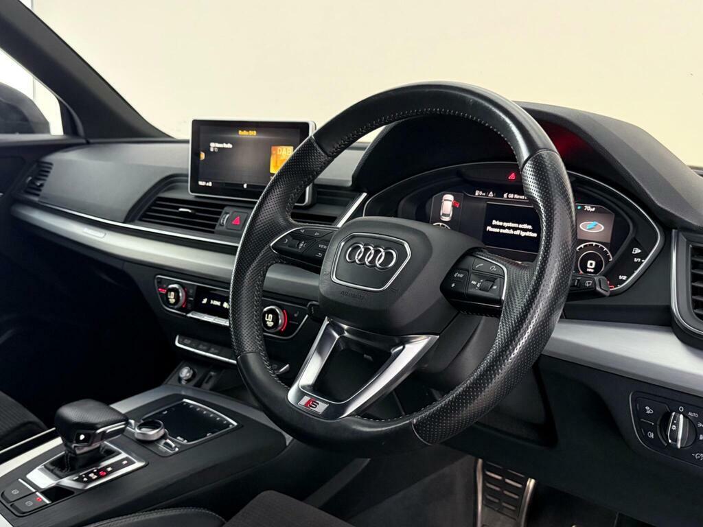 Audi Q5 2.0 Tdi 40 S Line S Tronic Quattro Euro 6 Ss KR19UAH Black #3