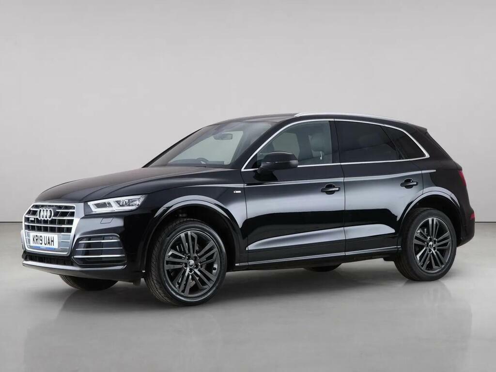Audi Q5 2.0 Tdi 40 S Line S Tronic Quattro Euro 6 Ss KR19UAH Black #2
