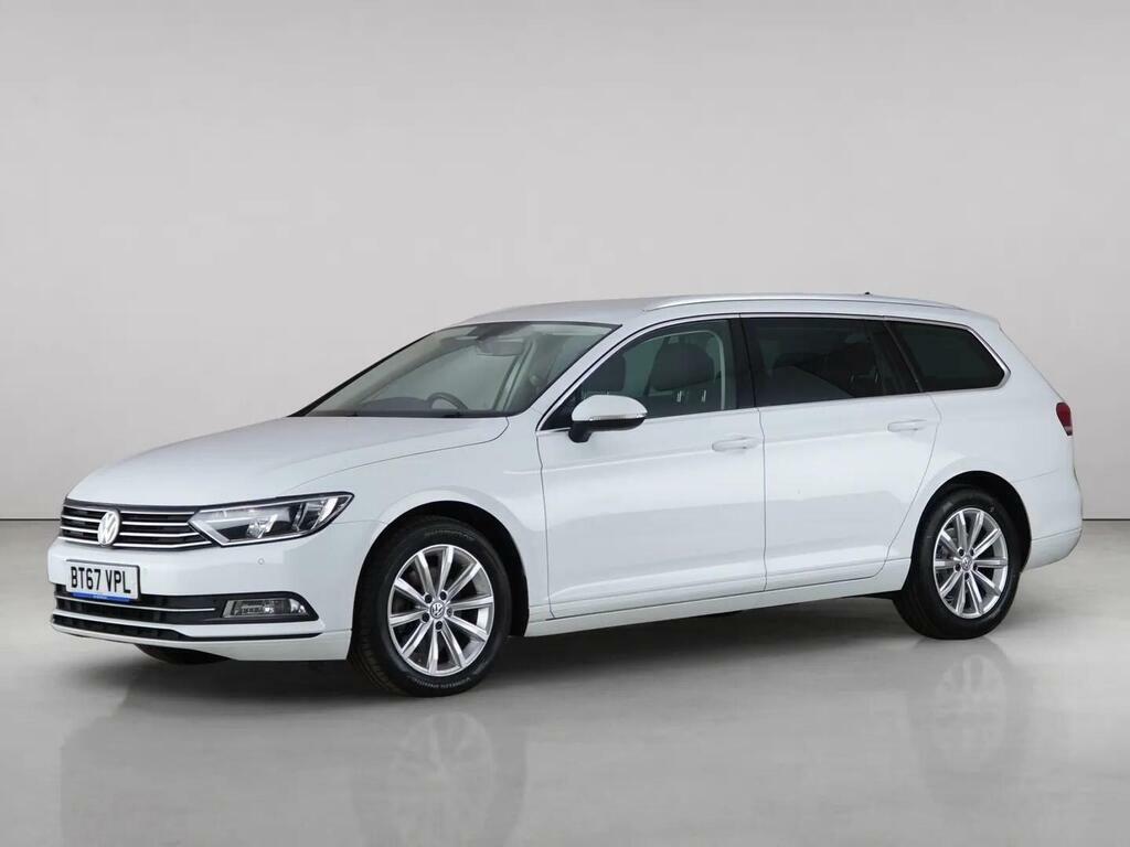 Volkswagen Passat 1.6 Tdi Se Business Euro 6 Ss White #4