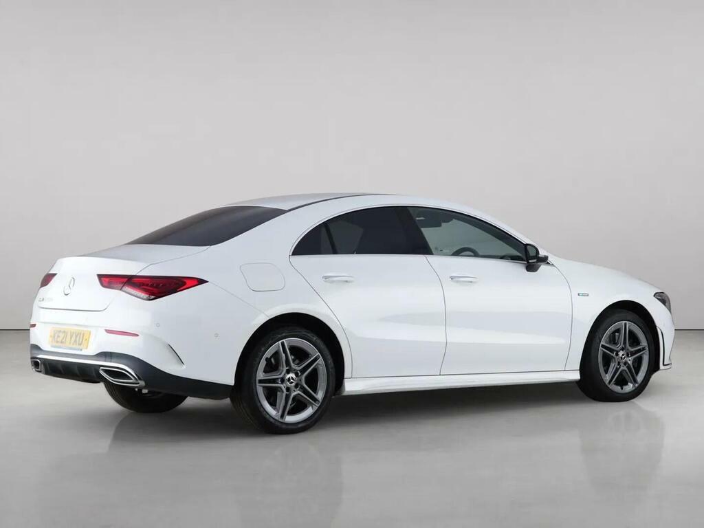 Mercedes-Benz CLA Class 1.3 Cla250e 15.6Kwh Amg Line Premium Coupe 8G-dc White #6