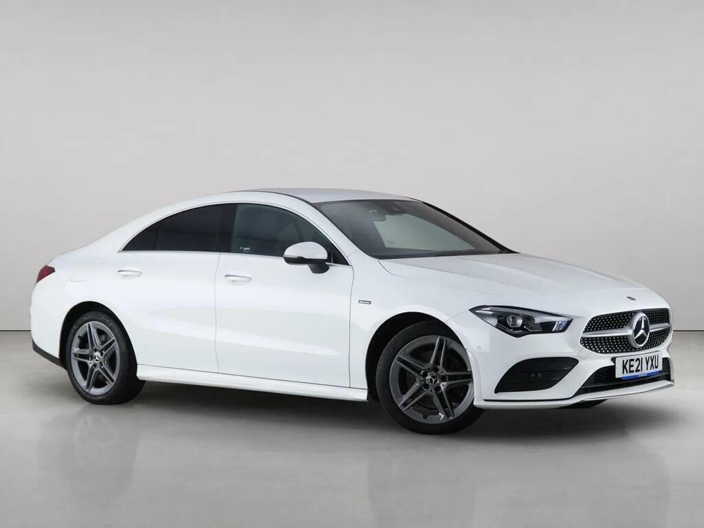 Mercedes-Benz CLA Class 1.3 Cla250e 15.6Kwh Amg Line Premium Coupe 8G-dc White