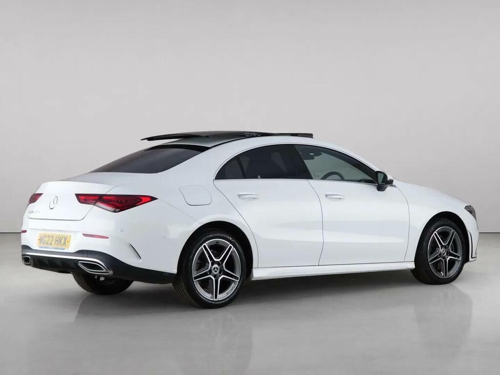 Mercedes-Benz CLA Class 1.3 Cla250e 15.6Kwh Amg Line Premium Plus Coupe WG22HKX White #6