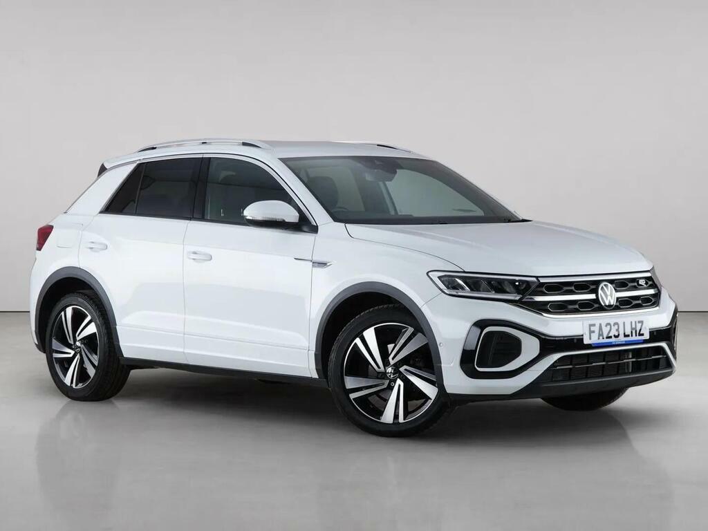 Volkswagen T-Roc 1.5 Tsi R-line Dsg Euro 6 Ss White
