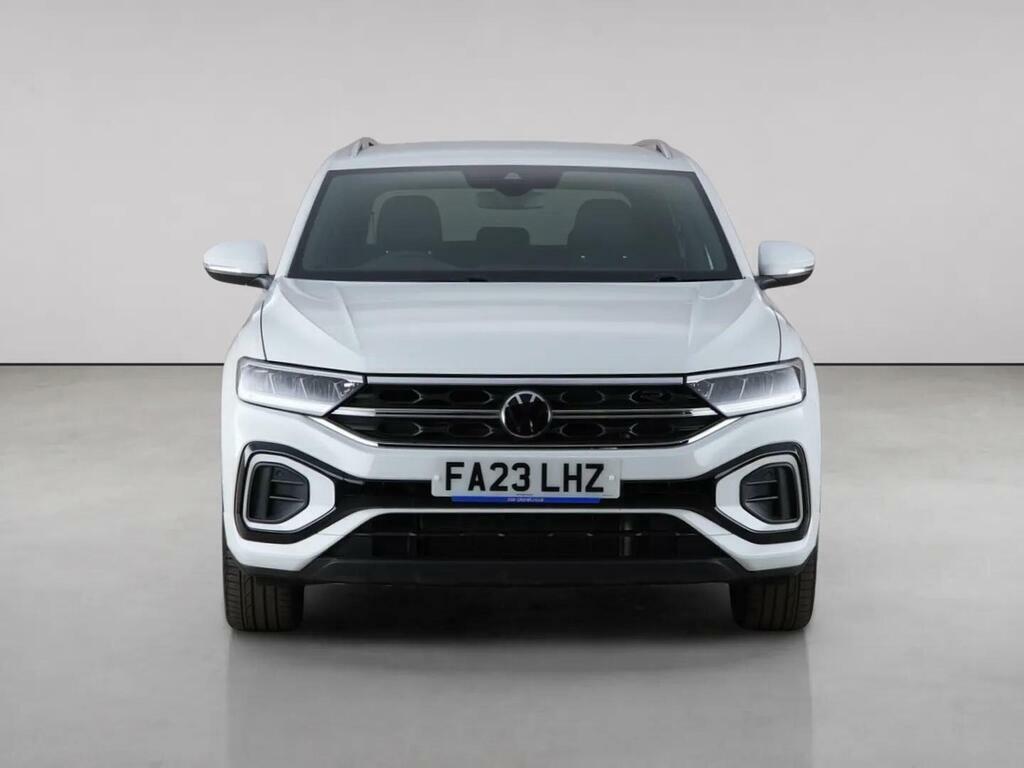 Volkswagen T-Roc 1.5 Tsi R-line Dsg Euro 6 Ss FA23LHZ White #5