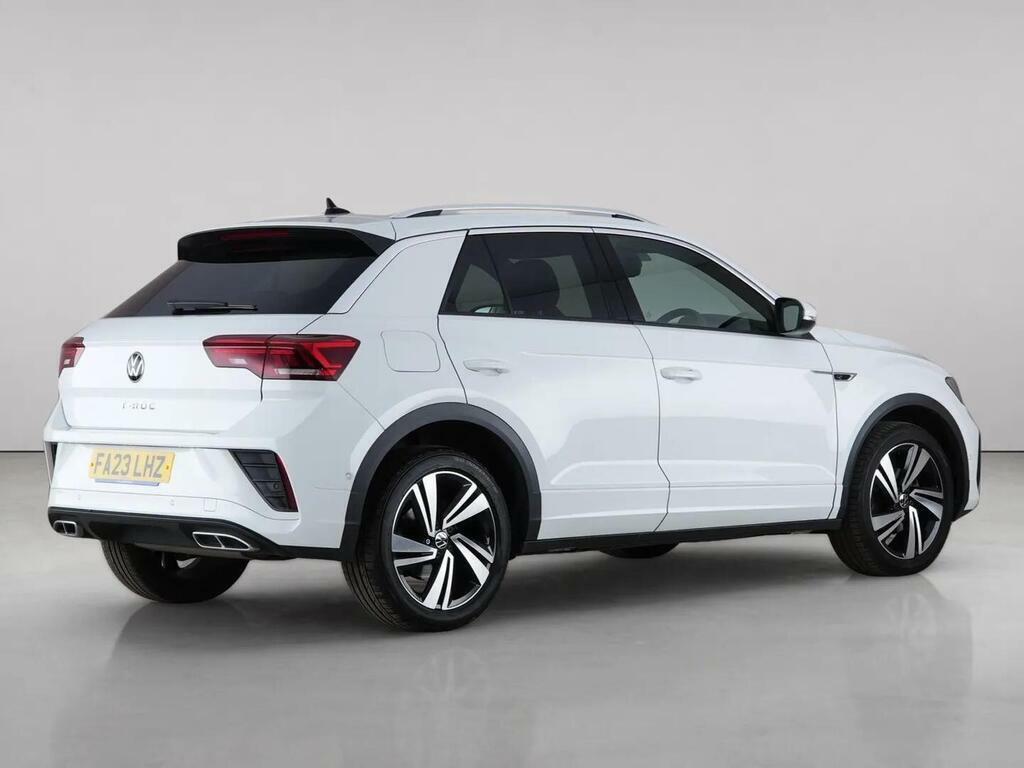 Volkswagen T-Roc 1.5 Tsi R-line Dsg Euro 6 Ss FA23LHZ White #6