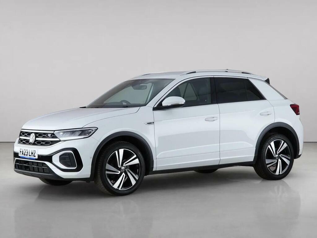 Volkswagen T-Roc 1.5 Tsi R-line Dsg Euro 6 Ss FA23LHZ White #2