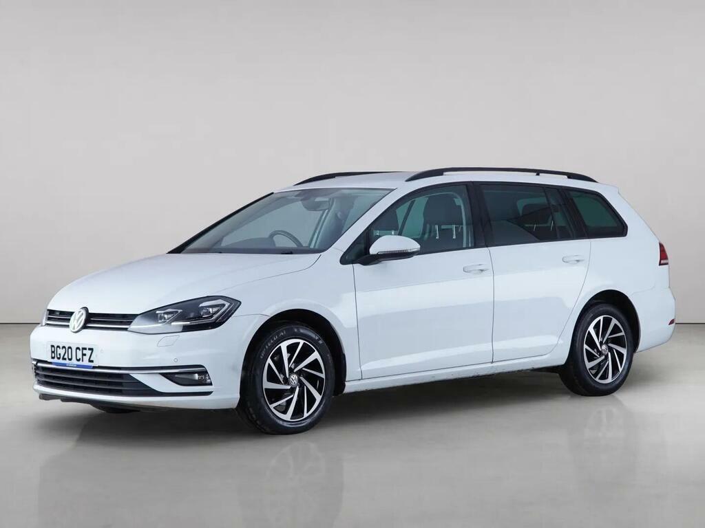 Volkswagen Golf 2.0 Tdi Match Edition Dsg Euro 6 Ss BG20CFZ White #2