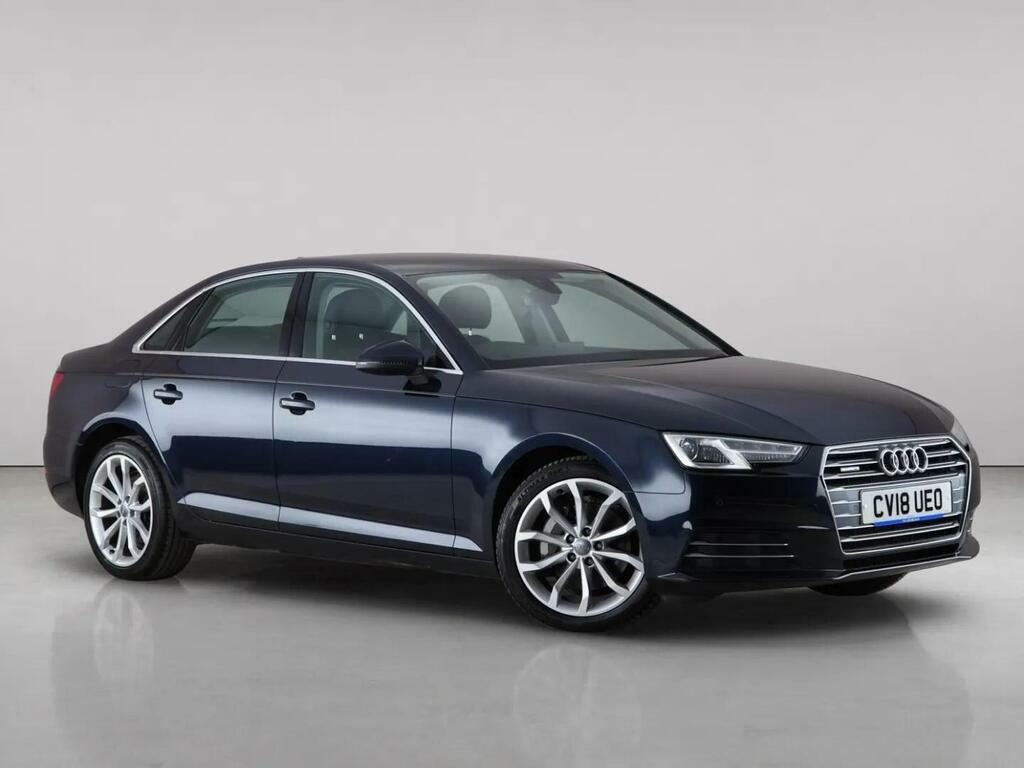 Audi A4 2.0 Tdi Sport S Tronic Quattro Euro 6 Ss Blue