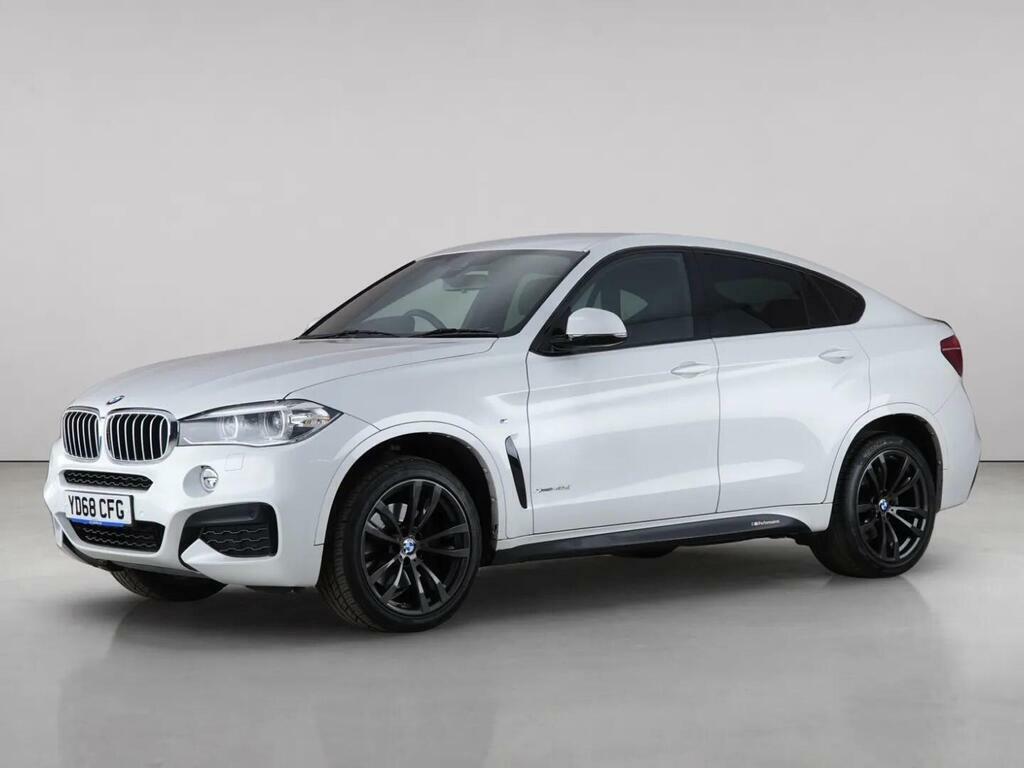 BMW X6 3.0 40D M Sport Xdrive Euro 6 Ss White #2