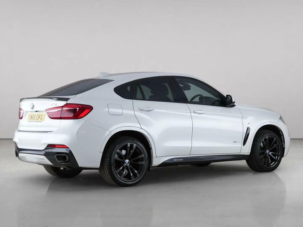 BMW X6 3.0 40D M Sport Xdrive Euro 6 Ss White #6