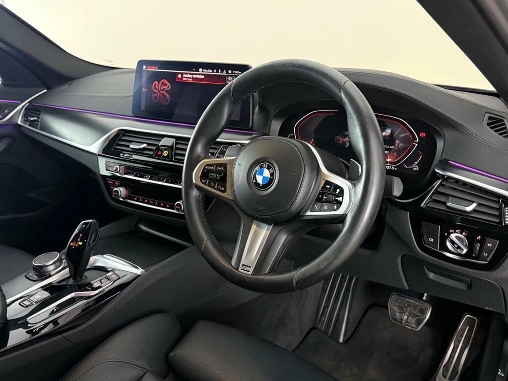 BMW 5 Series 2.0 520D Mht M Sport Steptronic Euro 6 Ss LX70HTC Black #3