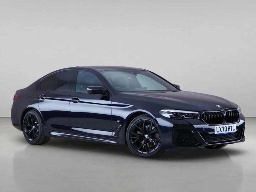 BMW 5 Series 2.0 520D Mht M Sport Steptronic Euro 6 Ss Black
