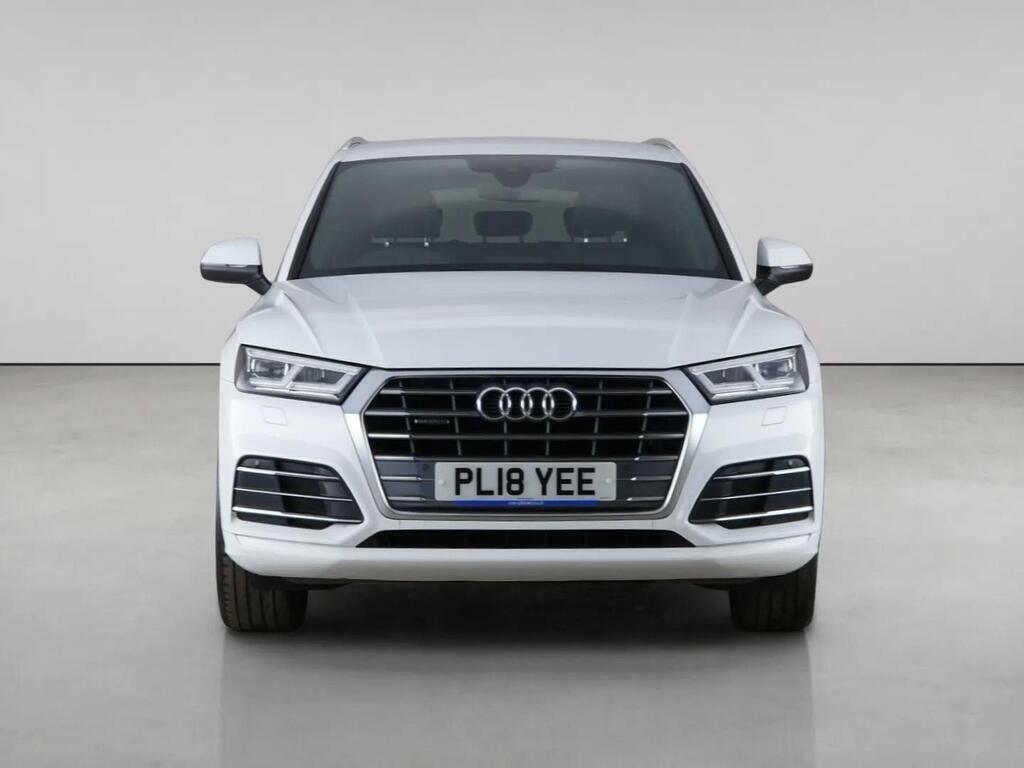 Audi Q5 2.0 Tdi 40 S Line S Tronic Quattro Euro 6 Ss PL18YEE White #5