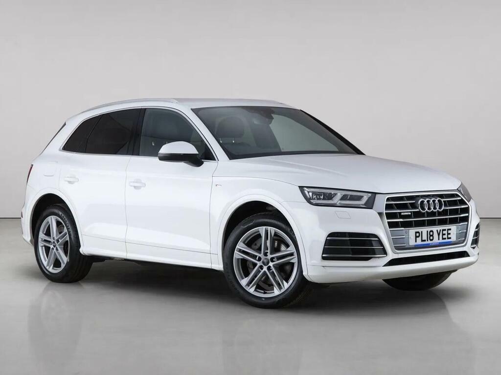 Audi Q5 2.0 Tdi 40 S Line S Tronic Quattro Euro 6 Ss White