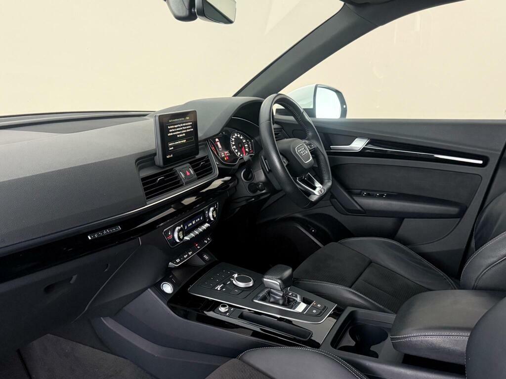 Audi Q5 2.0 Tdi 40 S Line S Tronic Quattro Euro 6 Ss PL18YEE White #4