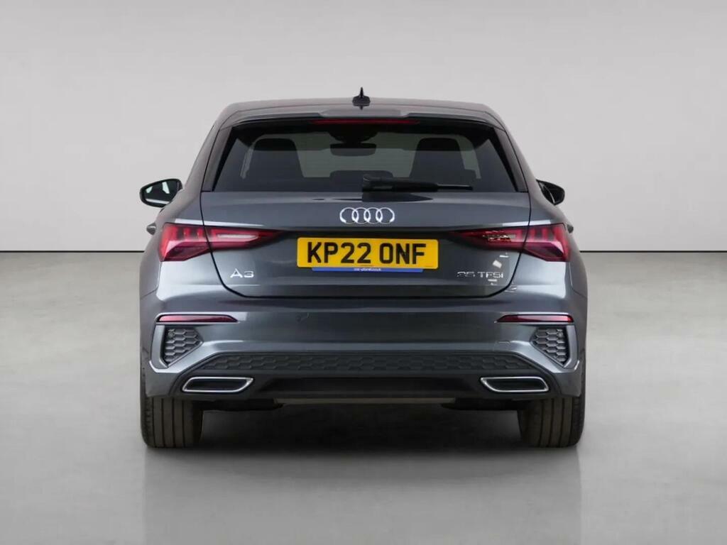 Audi A3 1.5 Tfsi 35 S Line Sportback S Tronic Euro 6 Ss KP22ONF Grey #5