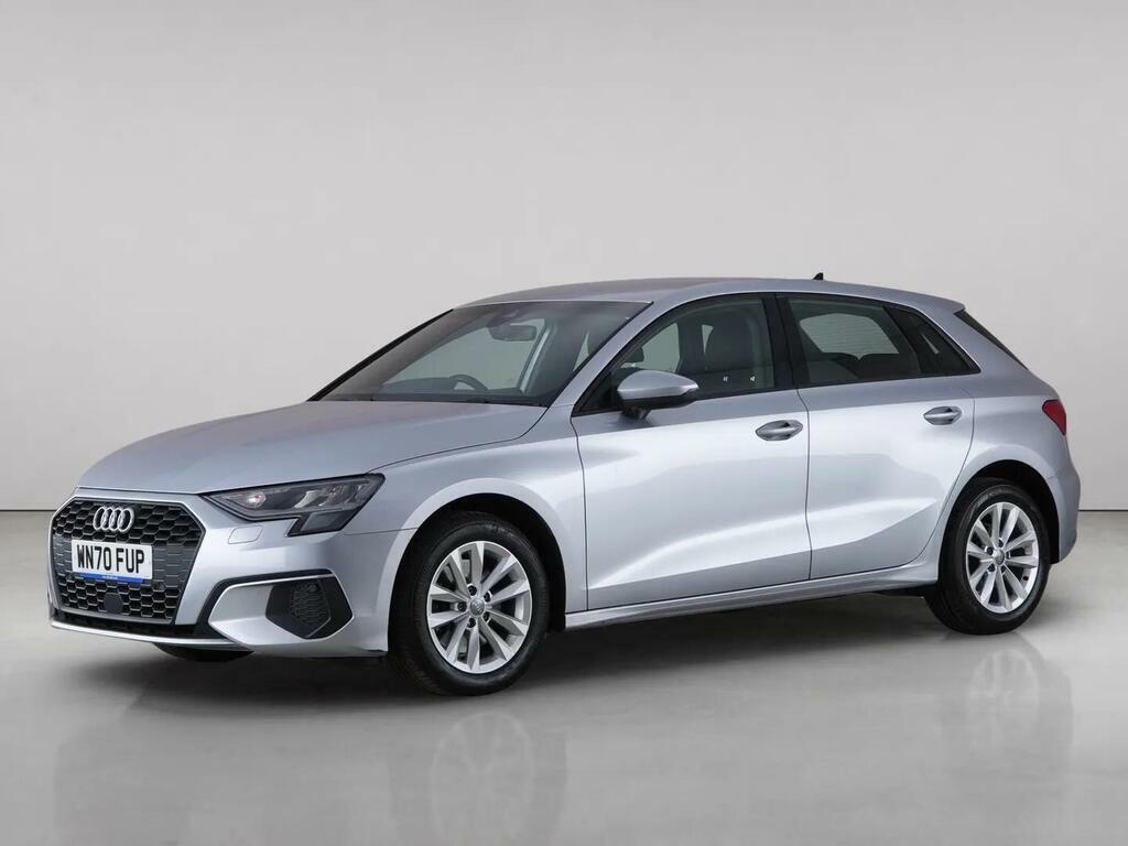Audi A3 1.0 Tfsi 30 Technik Sportback Euro 6 Ss WN70FUP Silver #2