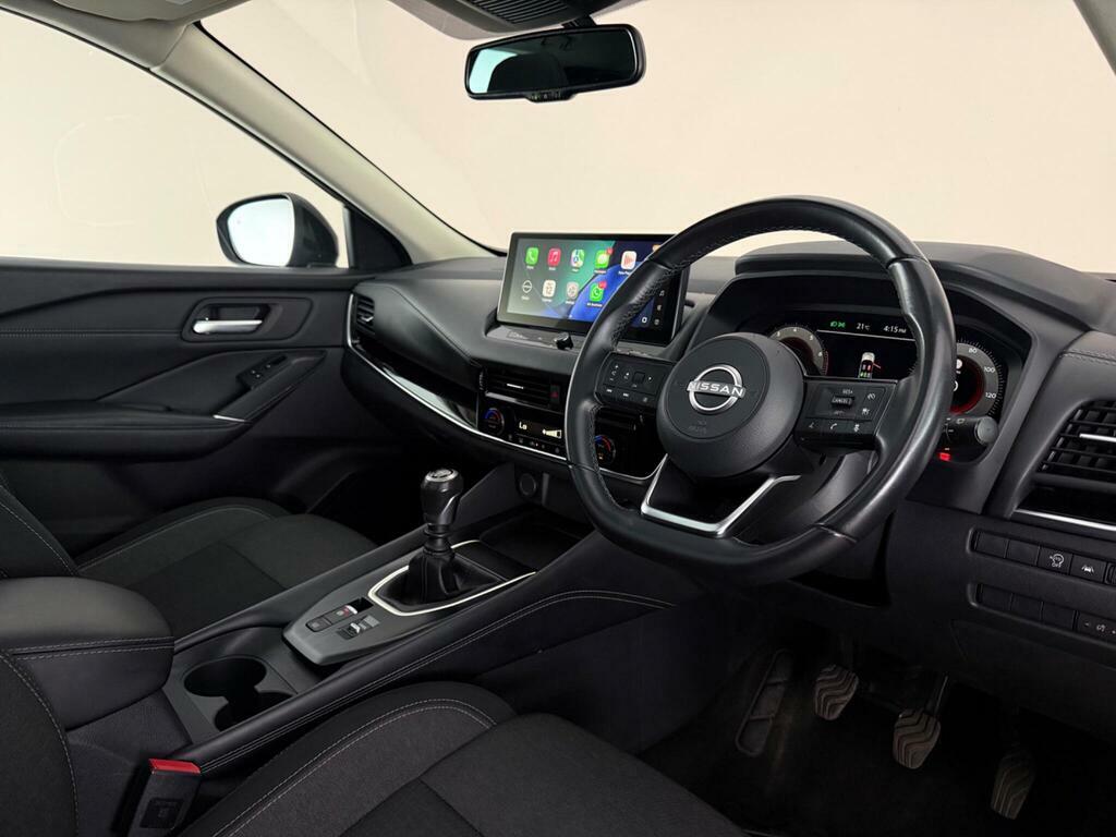 Nissan Qashqai 1.3 Dig-t Mhev N-connecta Euro 6 Ss LL72VWE Black #3