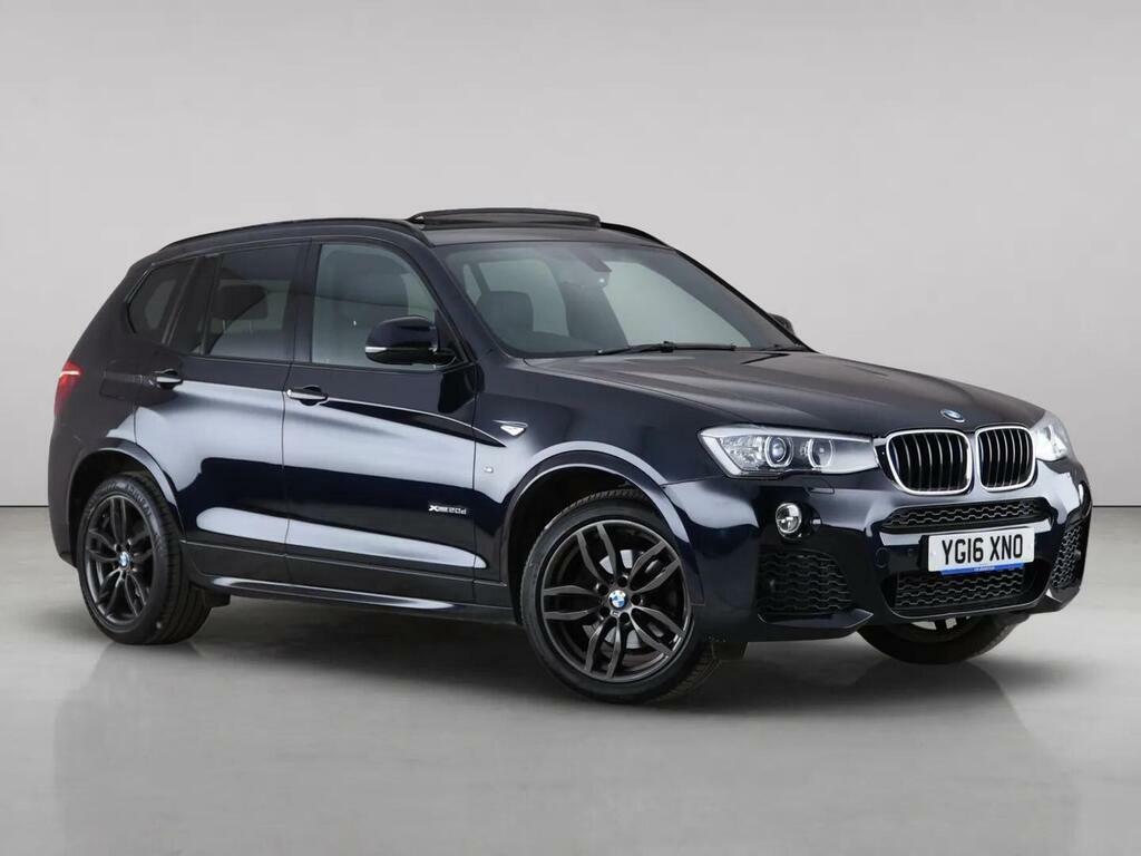 BMW X3 2.0 20D M Sport Xdrive Euro 6 Ss Black