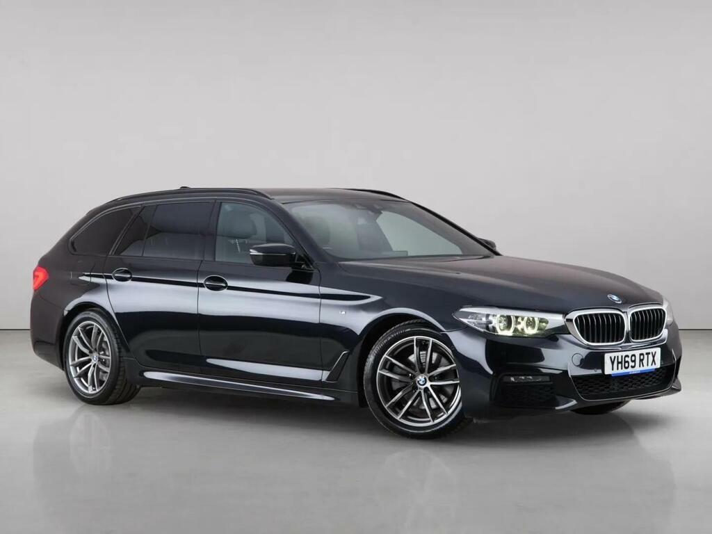 BMW 5 Series 2.0 520D M Sport Touring Euro 6 Ss Black