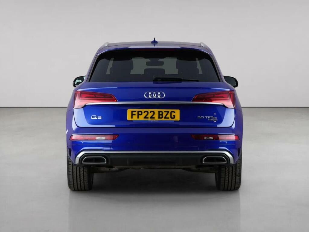 Audi Q5 2.0 Tfsie 50 S Line S Tronic Quattro Euro 6 Ss FP22BZG Blue #6