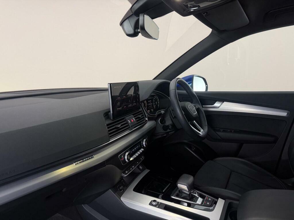 Audi Q5 2.0 Tfsie 50 S Line S Tronic Quattro Euro 6 Ss FP22BZG Blue #4