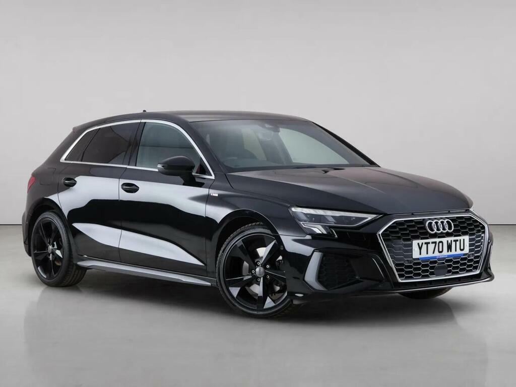 Audi A3 1.0 Tfsi 30 S Line Sportback Euro 6 Ss Black